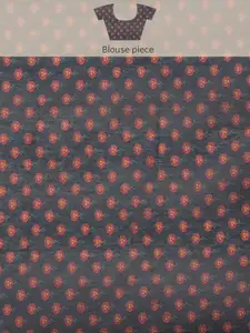 Silk Land Striped Cotton Digital Print Saree