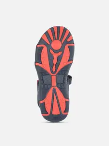 Aqualite Men Blue & Grey Comfort Sandals