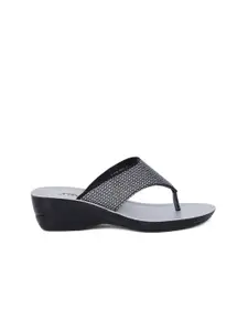 Bata White Wedge Sandals