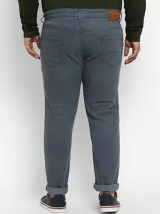 Urbano Plus Men Grey Stretchable Jeans