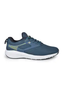 Liberty Men Teal Mesh Running Shoes