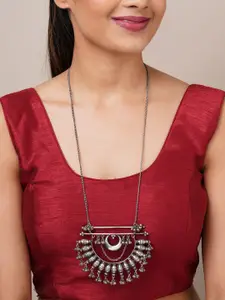 Binnis Wardrobe Silver-Toned German Silver Silver-Plated Necklace