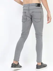 KETCH Men Grey Skinny Fit Stretchable Jeans