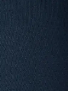 Dreamz by Pantaloons Women Navy Blue Printed Pure Cotton Lounge tshirt