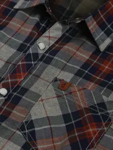Gini and Jony Boys Pack of 2 Tartan Checked Casual Shirt
