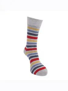 Dollar Socks Men Pack Of 3 Assorted Above Ankle-Length Cotton Socks