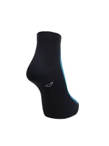 Dollar Socks Men Pack of 3 Assorted Cotton Ankle-Length Socks