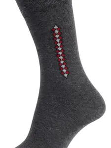 Dollar Socks Men Pack Of 3 Assorted Above Ankle-Length Cotton Socks