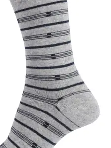 Dollar Socks Men Pack Of 3 Assorted Above Ankle-Length Cotton Socks