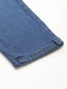 Sztori Women Plus Size Blue Skinny Fit High-Rise Light Fade Stretchable Jeans