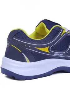 ASIAN Men Navy Blue Mesh Running Shoes