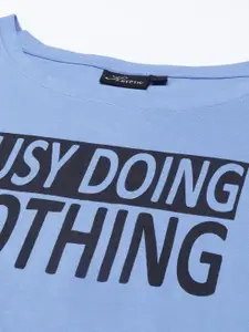 Kryptic Women Pack Of 2 Printed Pure Cotton Lounge T-Shirts