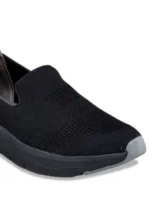 Duke Men Grey Textile Running Shoes