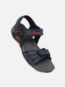 Paragon Men Navy Blue Sports Sandals