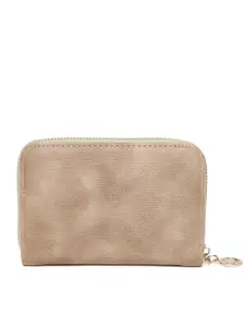 Lino Perros Women Brown Zip-Around Wallet