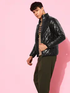 The Roadster Lifestyle Co. Men Solid Padded Jacket