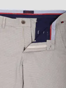 Van Heusen Sport Men Grey Slim Fit Trousers