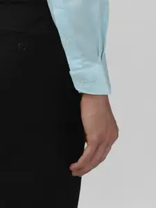 Van Heusen Men Blue Formal Shirt