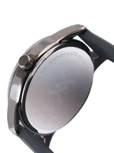 Daniel Klein Men Blue Dial & Black Straps Analogue Watch