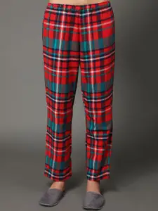 BStories Women Green & Red Printed Night suit