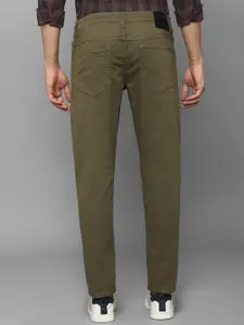 Allen Solly Sport Men Olive Green Slim Fit Jeans