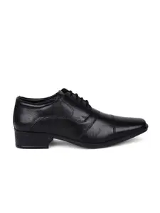 Hush Puppies Men Black Solid Formal Derbys