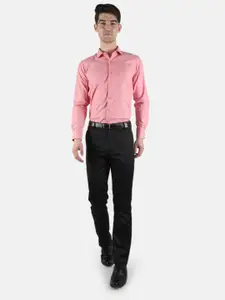 Monte Carlo Men Pink Classic Casual Shirt