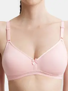 Jockey Wirefree Non Padded Cotton Medium Coverage Beginners Bra-1581