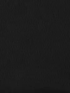 People Women Black Solid Cotton Top