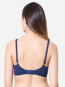 VStar Women Navy Blue T-Shirt Bra