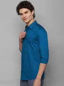 Allen Solly Men Blue Slim Fit Casual Shirt