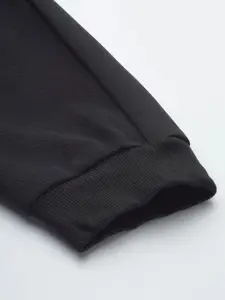 Reebok Men Black Training Thermowarm Technology Joggers