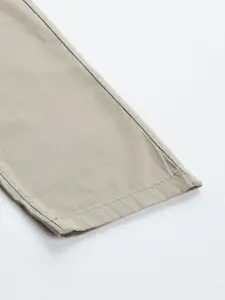 Arrow Sport Men Beige Original Slim Fit Trousers