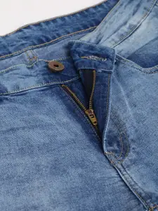 Dennis Lingo Men's Blue Slim Fit Light Fade Stretchable Denim Jeans