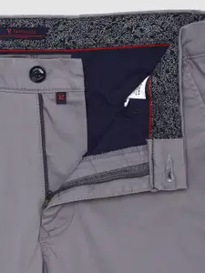 Van Heusen Sport Men Grey Slim Fit Trousers