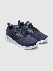 Action Men Navy Blue Mesh Running Shoes