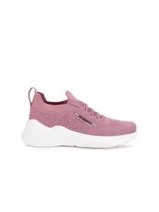 Campus Women Mauve Mesh Running Shoes