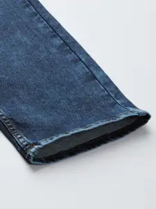 Flying Machine Men Blue Micheal Slim Tapered Fit Light Fade Stretchable Jeans