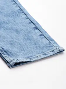 Flying Machine Men Blue Jackson Skinny Fit Mid-Rise Heavy Fade Stretchable Jeans