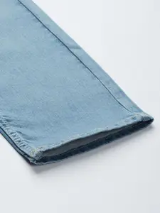 Flying Machine Men Blue Micheal Slim Tapered Fit Light Fade Stretchable Jeans