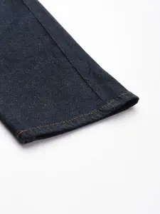 Flying Machine Men Blue Skinny Jackson Fit Low-Rise Heavy Fade Stretchable Jeans