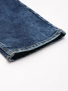 Flying Machine Men Blue Micheal Slim Tapered Fit Light Fade Acid Wash Stretchable Jeans