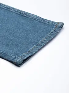 Flying Machine Men Blue Jackson Skinny Fit Low-Rise Light Fade Stretchable Jeans