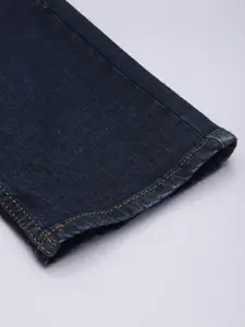 Flying Machine Men Blue Jackson Skinny Fit Low-Rise Light Fade Stretchable Jeans