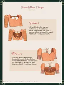 elora Peach-Coloured & Gold Ethnic Motifs Silk Blend Celebrity Banarasi Saree