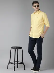 Van Heusen Sport Men Pure Cotton Slim Fit Opaque Printed Casual Shirt