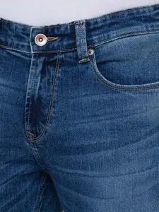 SPYKAR Men Blue Kano Slim Fit Light Fade Jeans