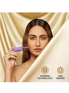 FLAWLESS Women 18K Gold Plated Finishing Touch Painless Facial Hair Remover - Lavender