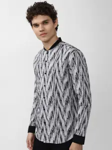 FOREVER 21 Men Multicoloured Printed Casual Shirt