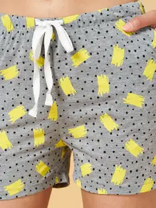 Dreamz by Pantaloons Women Multicoloured Floral Printed Lounge shorts